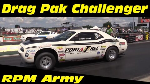 Stephen Smyth Stock Eliminator Drag Pack Challenger Drag Racing