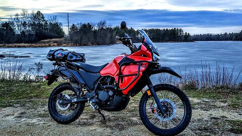 Test: $25 Foot Pegs, DirtRacks Crash Bars, & SabotHeat Heated Gloves Test on 2022 KLR 650