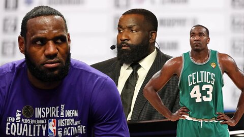 Former Celtic Kendrick Perkins SLAMS LeBron James for HYPOCRISY in labeling Boston fans R@CIST!