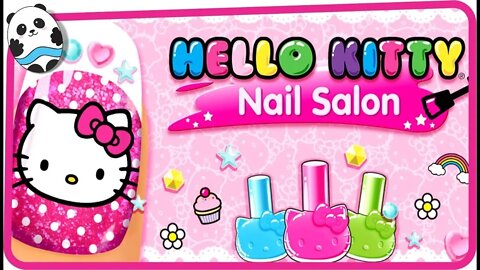 Hello Kitty Nail Salon - kids App 👶 No Copyright Videos👶 #nailsalon #kidsgames #kidsgamevideo Clip 3
