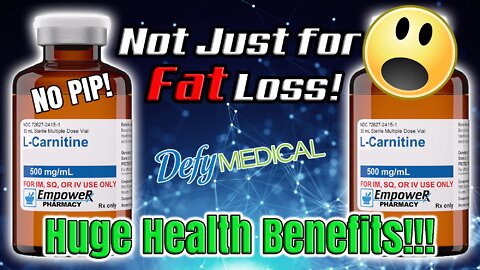 L-Carnitine - Fat Loss, Huge Health Benefits, Side Effects & Studies! No PIP Formula!