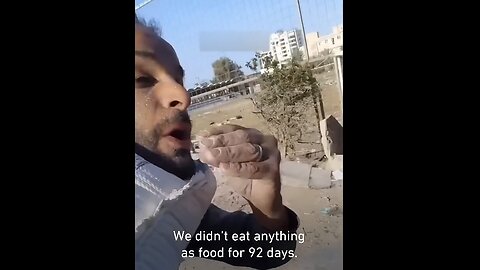 Deaf Palestinian Man Found Food After Not Eating for 92 Days