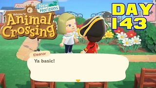 Animal Crossing: New Horizons Day 143 - Nintendo Switch Gameplay 😎Benjamillion