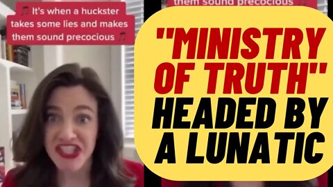 Biden's "Ministry Of Truth" Is Headed By TikTok Lunatic Nina Jankowicz