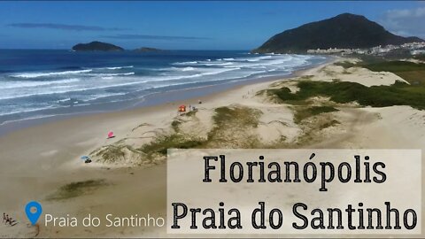 #Florianópolis #PraiadoSantinho O que fazer em Floripa - Praia do Santinho