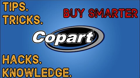 COPART USEFUL TRICKS TIPS AND HACKS. How to buy smarter from COPART!!