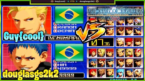 The King of Fighters 2002 (Guy{cool} Vs. douglasgs2k2) [Brazil Vs. Brazil]