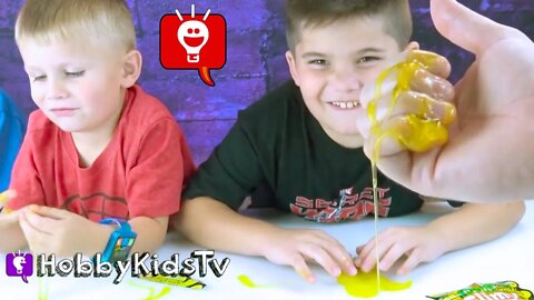 SLIME + Whats Inside UGGLY Toys?! Insect Learning with HobbyKids