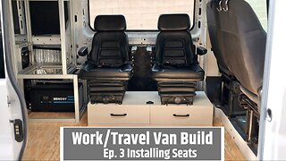 Ram Promaster Work/Travel Van Build - Ep.3 Rear Seats