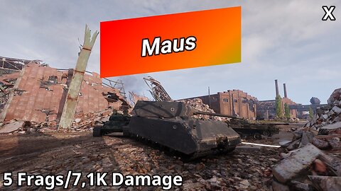 Maus (10 Frags/11,5K Damage) | World of Tanks