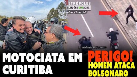 HOMEM ATACA BOLSONARO | e PGR 'enquadra' Alexandre de Moraes