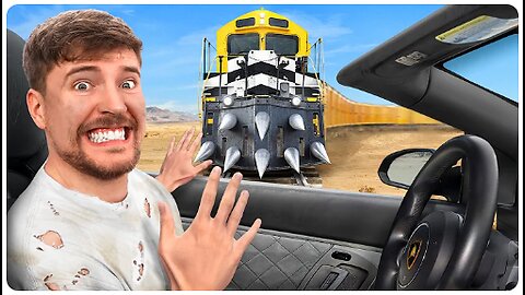 Stop This Train, Win a Lamborghini @MrBeast #mrbeast #trend #trending #video #creative