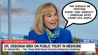 Birx Is Back | Birx Is Back! Birx Is Back! Birx Is Back! "We Should Be Testing Every Cow Weekly!" - Deborah Birx (June 5th 2024) (Extended Mix)