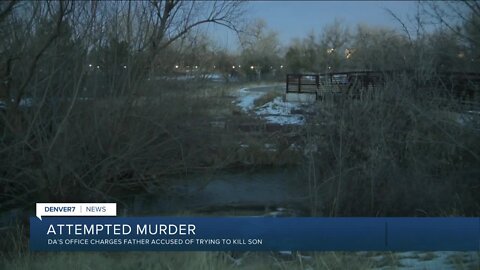 Man arrested after icy water rescue of son in Denver facing several charges, including attempted murder