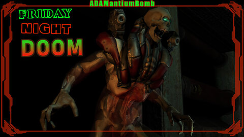 Doom 3 - Friday Night DOOM #000 011 | Veteran Mode - Doom 3 - Monorail Skybridge #doomslayer #doom