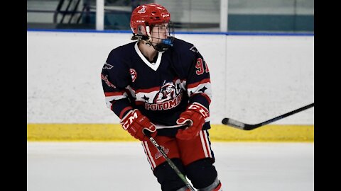 Nick Frantz USPHL Juniors Elite Patriots vs Generals