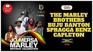 Jo Mersa Marley - Celebration of LIFE ft The Marley Brothers, Buju Banton, Spragga Benz & many more