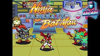 Ninja Baseball Bat Man - (ARCADE - FULL GAME) - Longplay/Playthrough