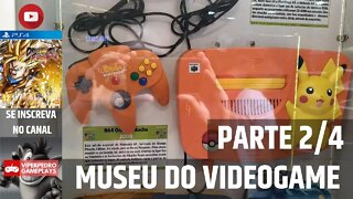 RARIDADE! O NINTENDO 64 DO PIKACHU E O ROBÔ DO NES! | Museu do Videogame Itinerante | Parte 2/4