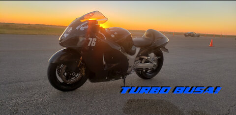 Texas Mile October 31, 2021 - Gen 1 Turbo Hayabusa Top Speed Run