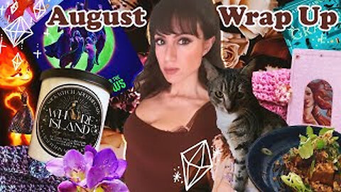 August Wrap Up | decks, crochet, food, film, cats & more