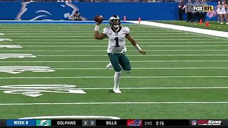 Jalen Hurts Running Play with Pass Fake