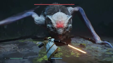 Fighting Gorgara | Jedi: Fallen Order | Stream Clips