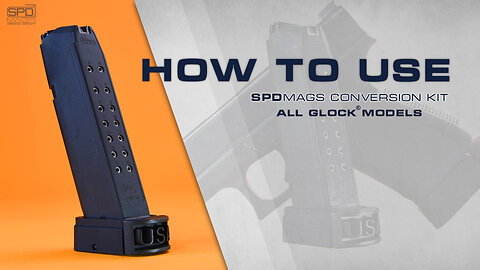 🔥GLOCK 19🔥HOW TO USE | SPD MAGS CONVERSION KIT