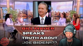 Bill Maher goes on The View and tells the truth about Joe Biden!!??