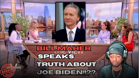Bill Maher goes on The View and tells the truth about Joe Biden!!??