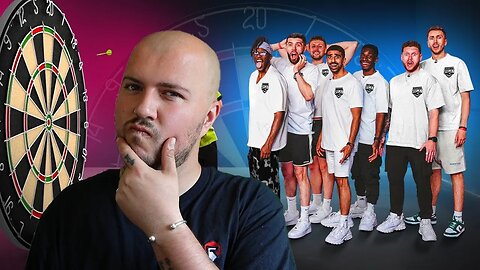 How Good Are The SIDEMEN At Darts?! Rating YOUTUBERS Darts Throw