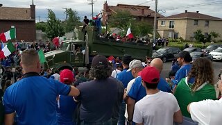 Montreal (RDP) Celebration - Italy win vs Belgium - July 2, 2021 (7 of 7)