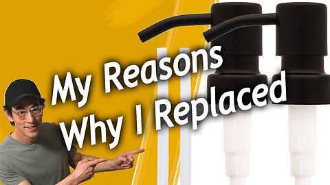 Reasons Why I Replaced My Soap Lotion Dispenser Pump, Great Replacement, Product Links