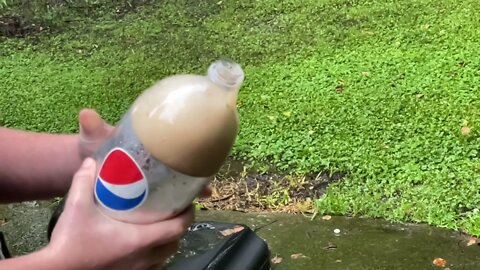 Experimenting with MENTOS, DIET PEPSI and CHERRY COKE