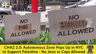 CHAZ 2.0: Autonomous Zone Pops Up in NYC to Support Palestine - No Jews or Cops Allowed