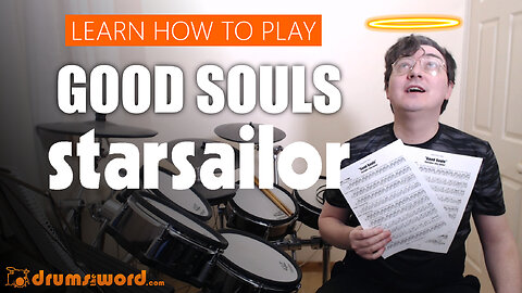 ★ Good Souls (Starsailor) ★ Drum Lesson PREVIEW | How To Play Song (Ben Byrne)
