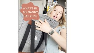 What's in My Nanny Bag 2021