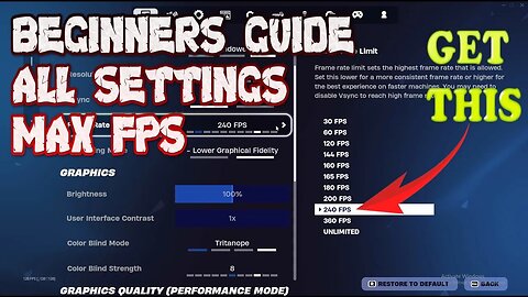 Boost Your Fortnite Performance: Max Fps And Low Ping Guide For Beginners In Chapter 5 Season 2