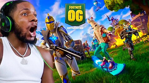TheChicagloKid Plays The OG Fortnite Map For The First Time!