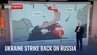 War in Ukraine_ Russia suffers massive overnight attacks Sky News