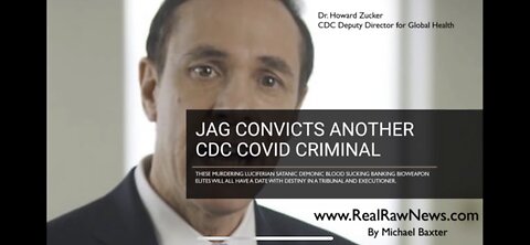 JAG CONVICTS CDC DR. HOWSRD ZUCKER TO LIFE AT GITMO
