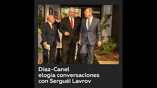 Miguel Díaz-Canel elogia productivas conversaciones con Serguéi Lavrov