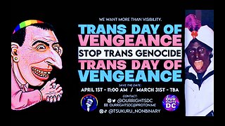 Trans Day Of Vengeance World War Gay Insane Declare War On Normal People Part 2 Digital Black Face