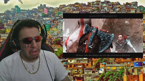 FUNKEIRO REACT Rap do Kratos (God of War) - EU SOU UM DEUS | NERD HITS