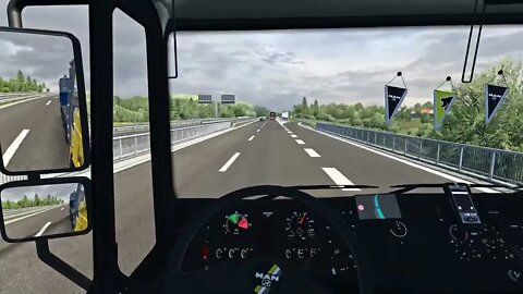 euro truck simulator 2 1.44 MAN 2000 evo Salzburg-Ljubljana