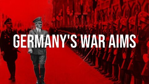 Why Did Germany Fight World War 2?