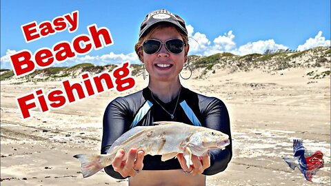 Easy Family Beach Fishing Slayfest (YOU CAN DO THIS!)