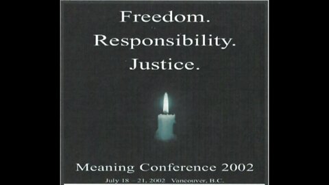 Meaning and the Moral Imperative | Dr. Alan Parry | PS5 Meaning Conference 2002