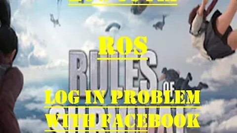 How to Fix Rules of Survival Log in problem with Facebook cookies alternate method