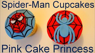 Copycat Recipes How to Make Spider-Man Spider Cupcakes - A Cupcake Decorating Tutorial Cook Recipes